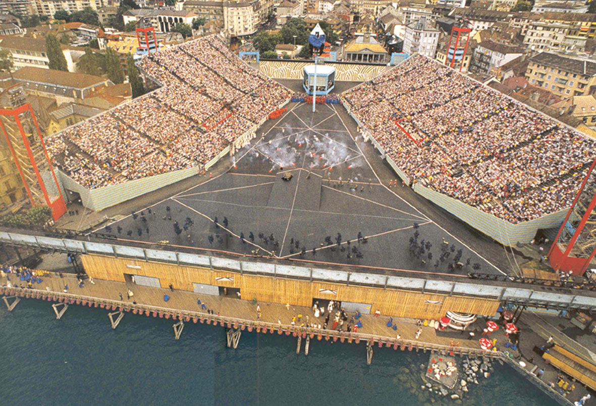 La Fête des Vignerons à Vevey, en 1999