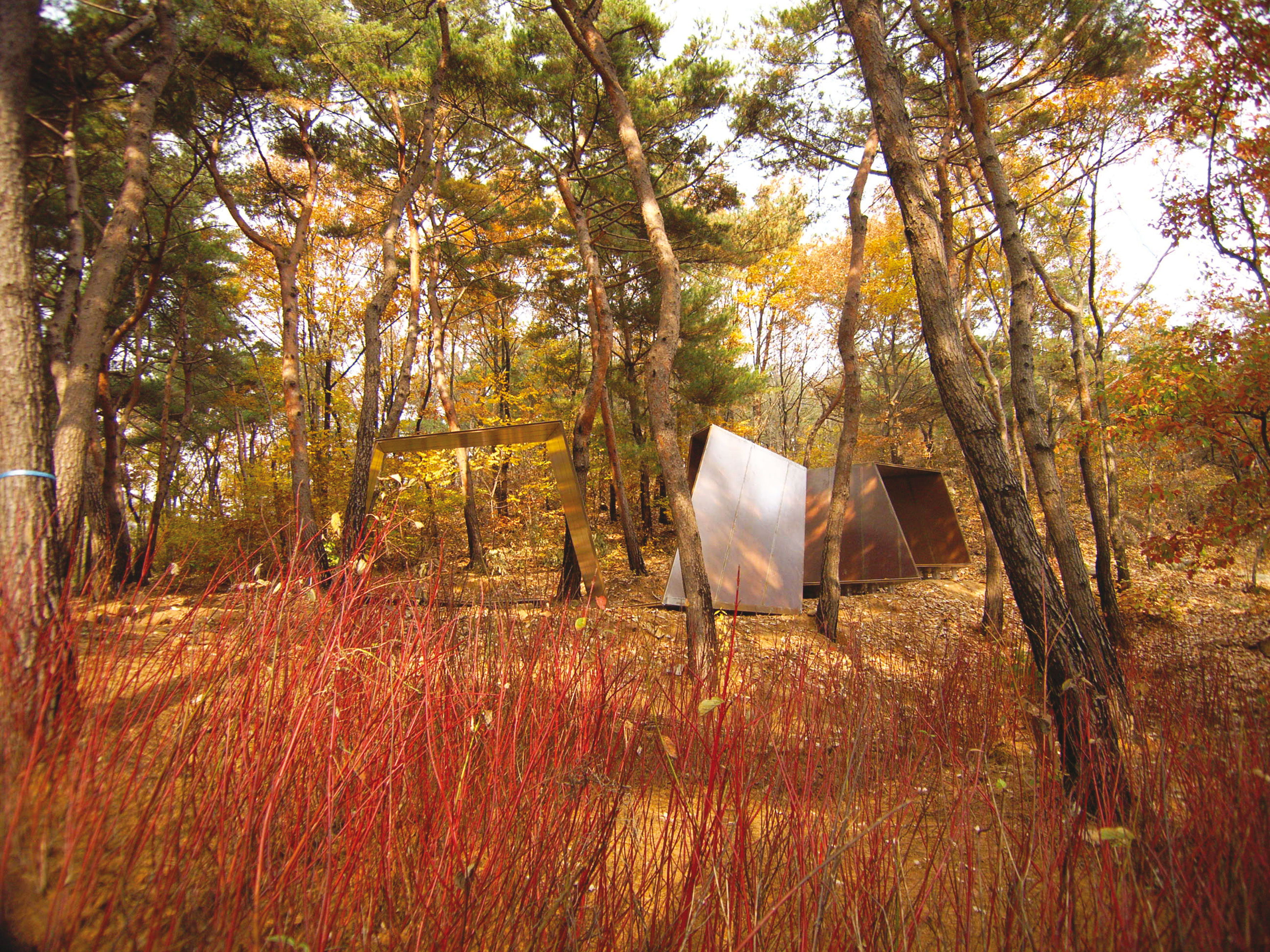 Installation Paper Snake, Anyang, Corée du sud, 2005