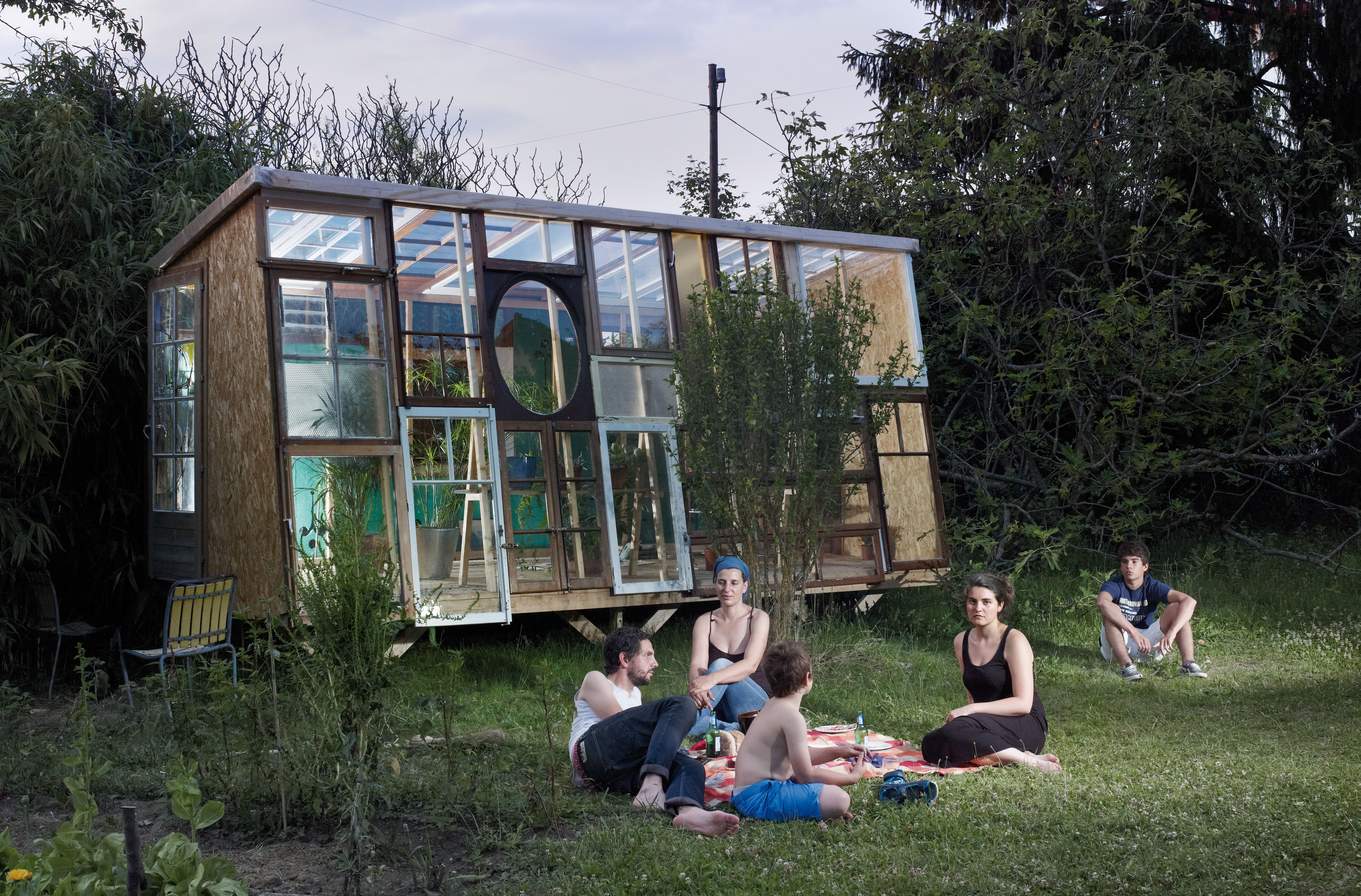 Déjeuner sur l’herbe, en référence au tableau du même nom peint par Edouard Manet