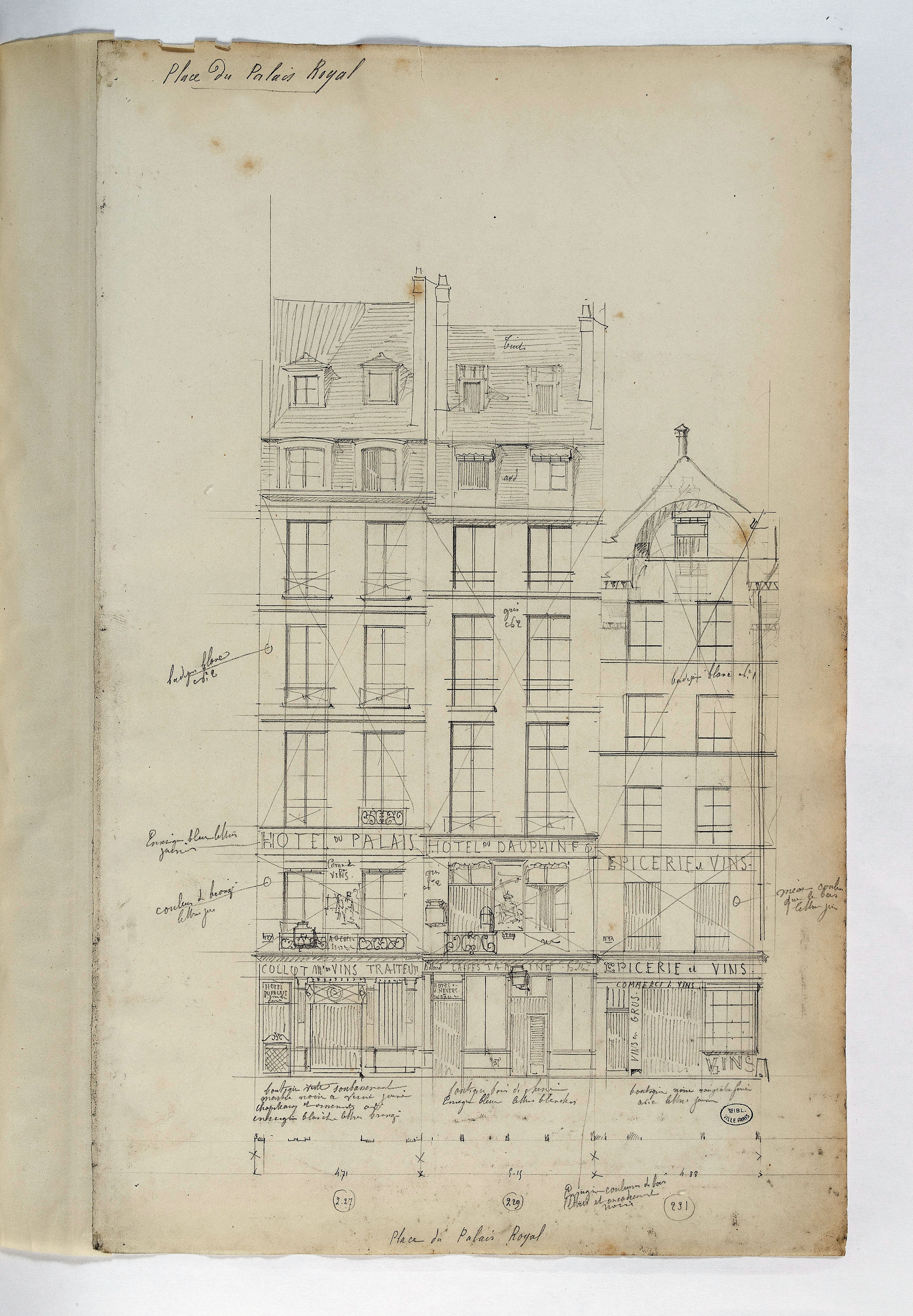 Pages extraites de l’ouvrage," Paris pour mémoire. Le livre noir des destructions haussmanniennes", Pierre Pinon, Parigramme, 2012.