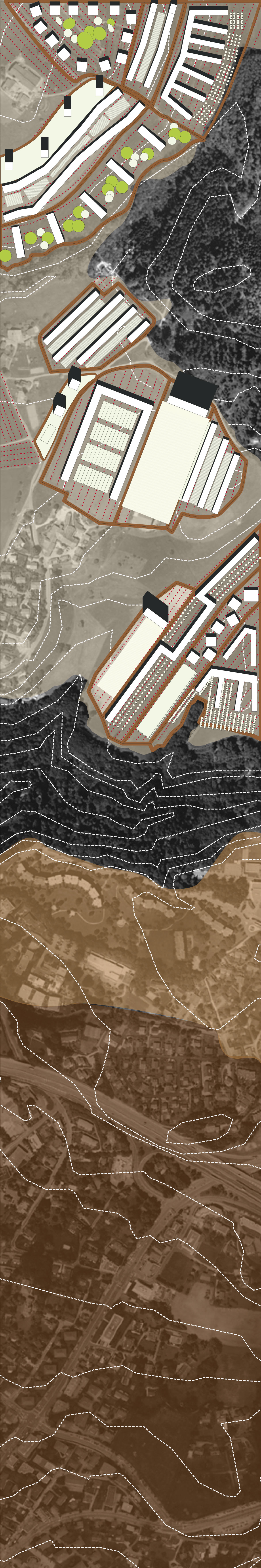 Tissage, esquisse de densification (Théophile Picard, Juliane Miani et Noémie Gilliand, 2011)