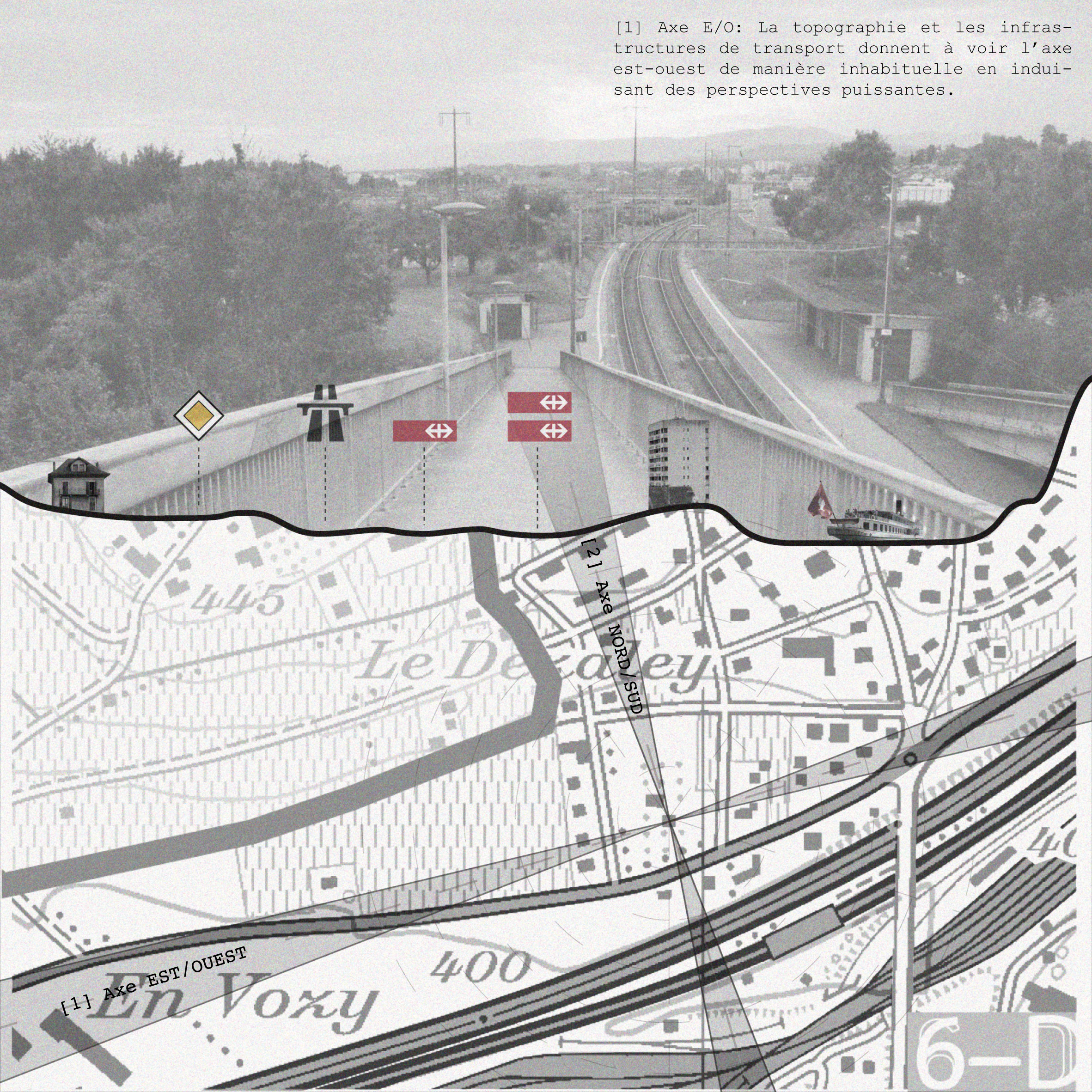 Introspection urbaine, carré cartographique (Loïc Peitrequin, 2012)
