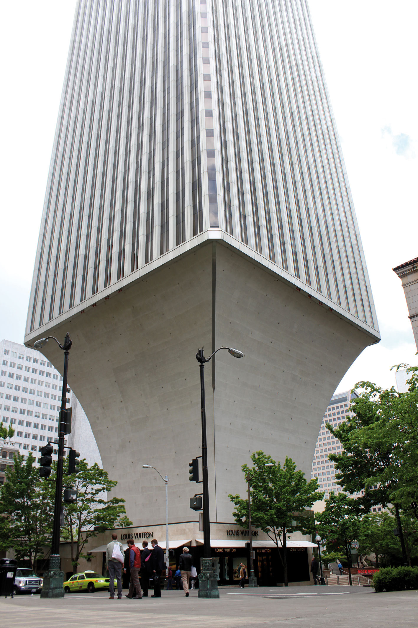 La tour de Yamasaki à Seattle