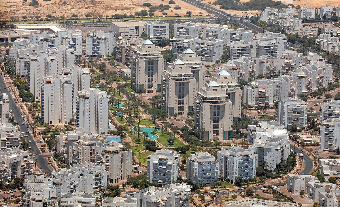 Quartier situé à l’ouest de Rishon LeZion, 2008