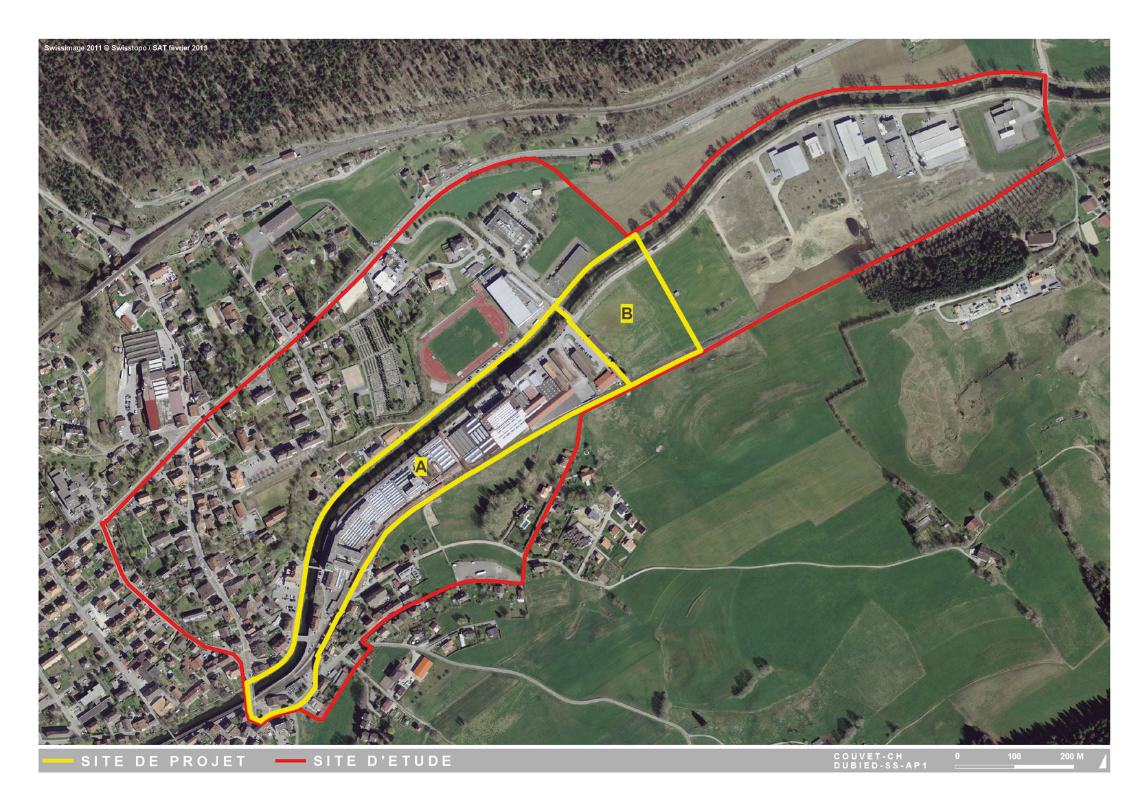 Site de Marly, dans le canton de Fribourg?: périmètre Winckler et Saint-Sacrement, requalification de l’entrée nord