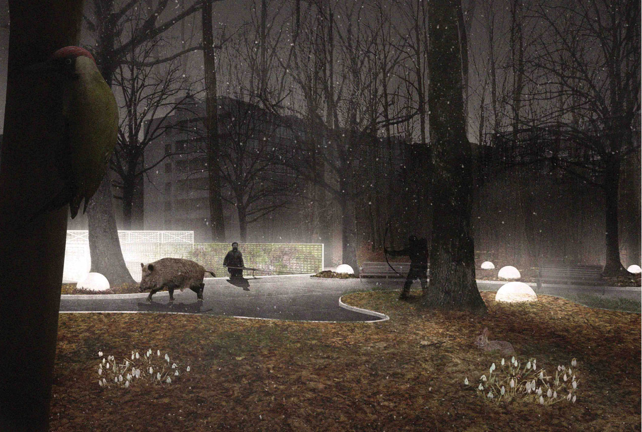 Visualisation du projet de Bureau A pour Champel- Hôpital