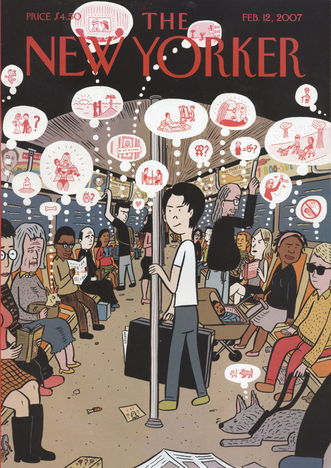 Page de couverture du New Yorker, 12 février 2007