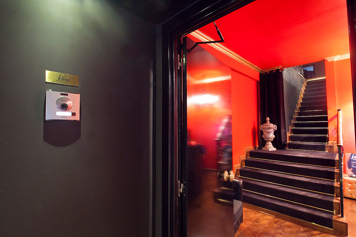 Vue depuis le sas d’entrée du Félina