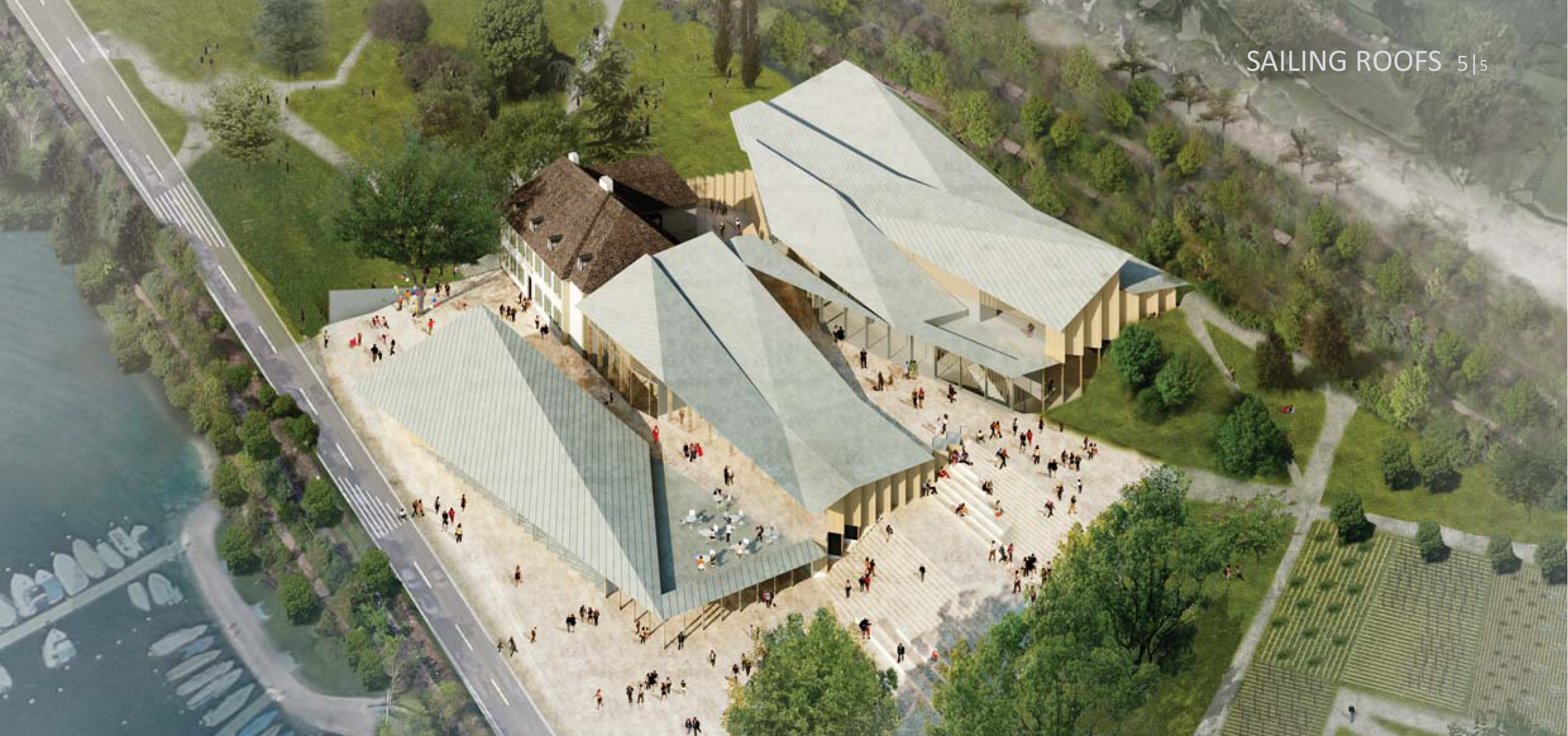 3e prix, mention, SAILING ROOFS, Kengo Kuma &amp; Associates