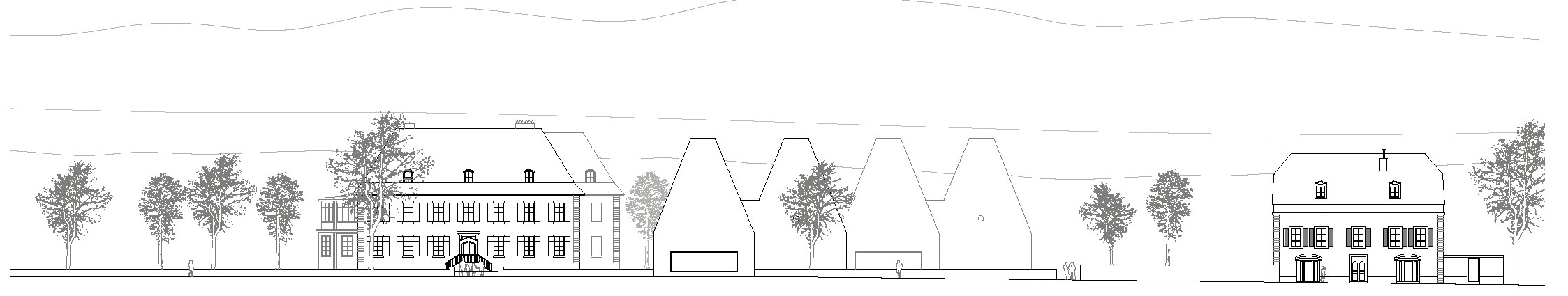 BJORN, plan de façade (Morger + Dettli Architekten)