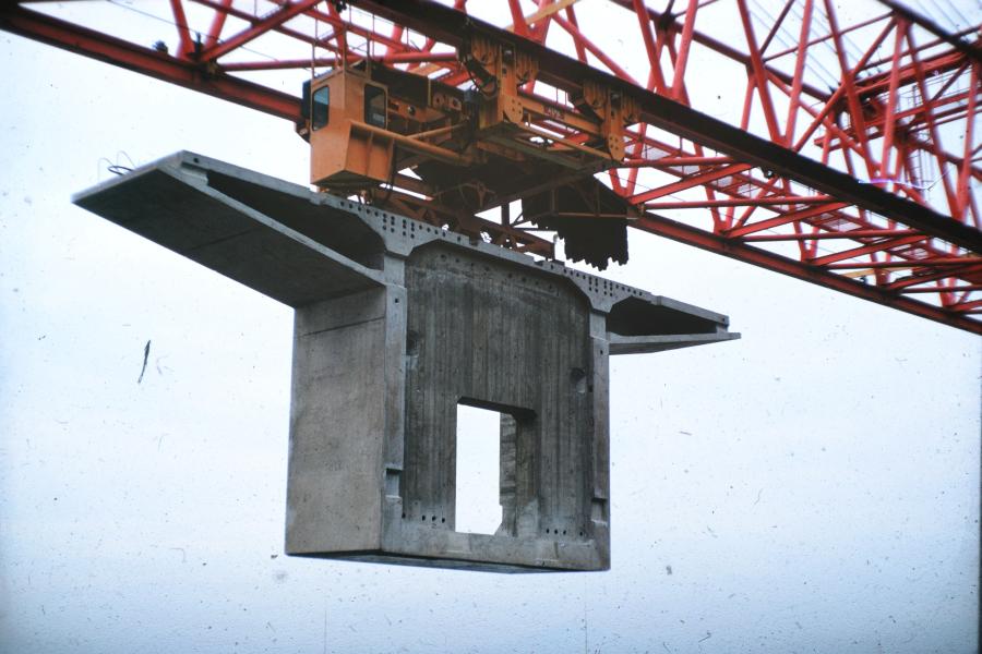 Image d'archive des viaducs de Chillon (MONOD-PIGUET + ASSOCIES IC S.A.)