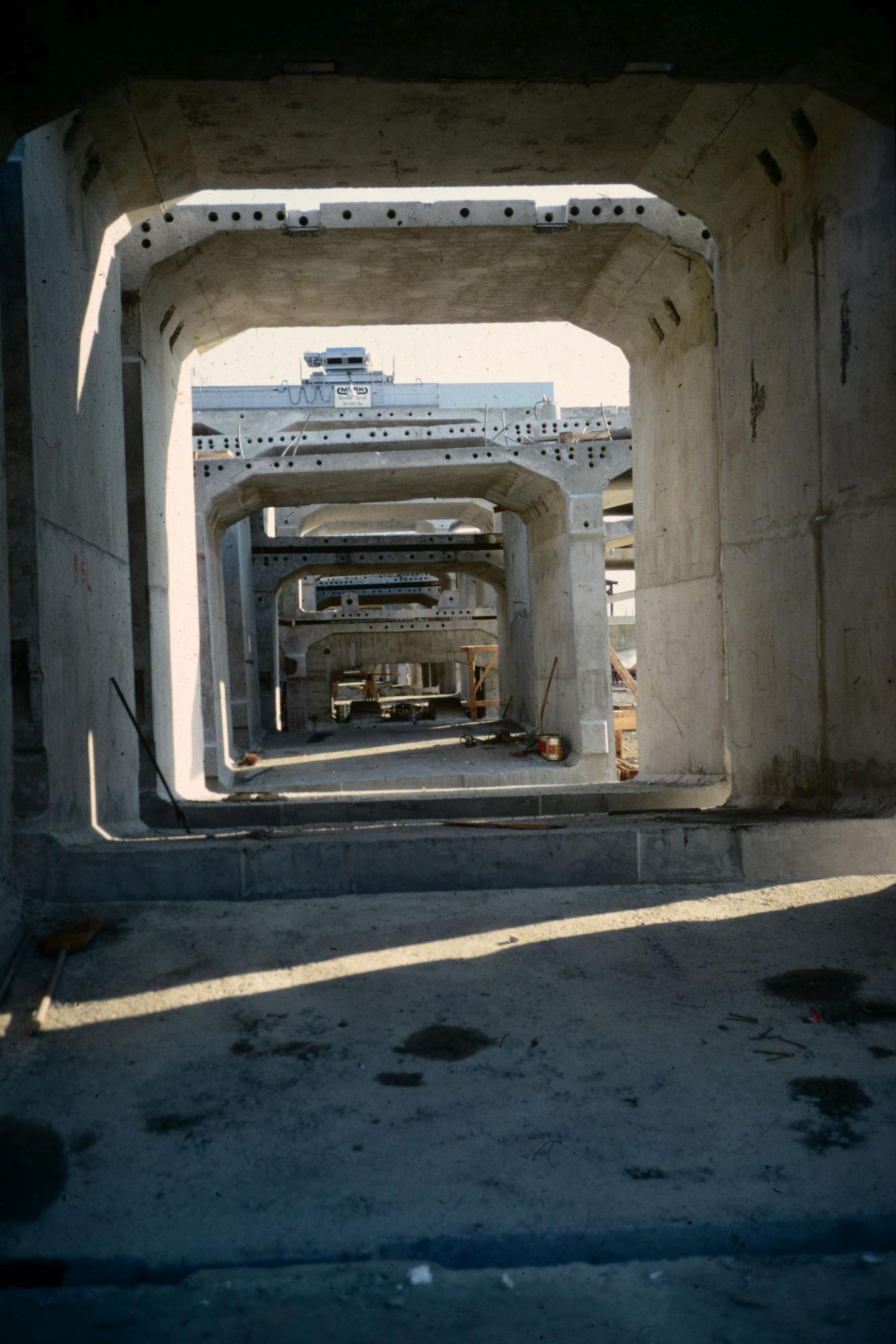 Image d'archive des viaducs de Chillon (MONOD-PIGUET + ASSOCIES IC S.A.)