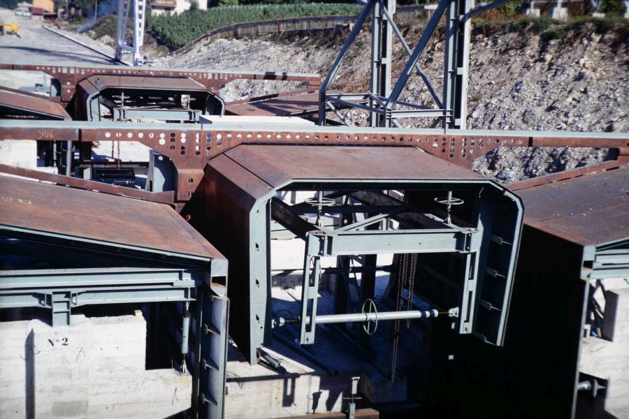 Image d'archive des viaducs de Chillon (MONOD-PIGUET + ASSOCIES IC S.A.)