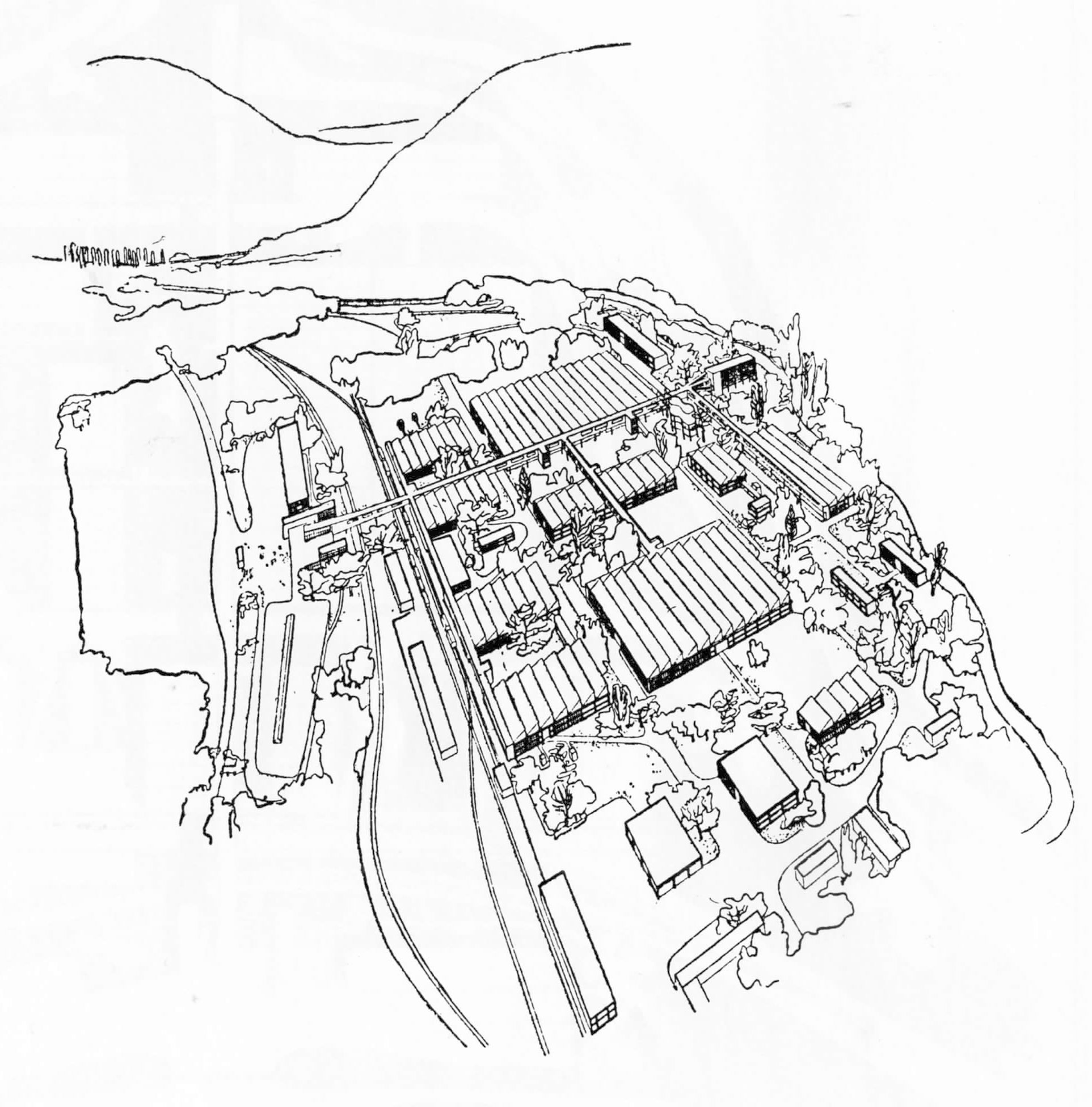 Le Corbusier, L’Usine-Verte, 1944.