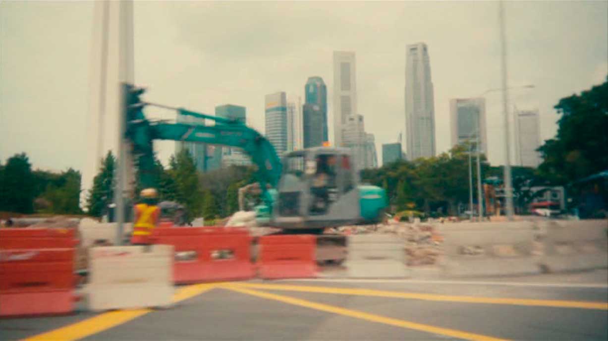 Image tirée du film "Here" réalisé en 2009 par Ho Tzu Nyen (© Ho Tzu Nyen)