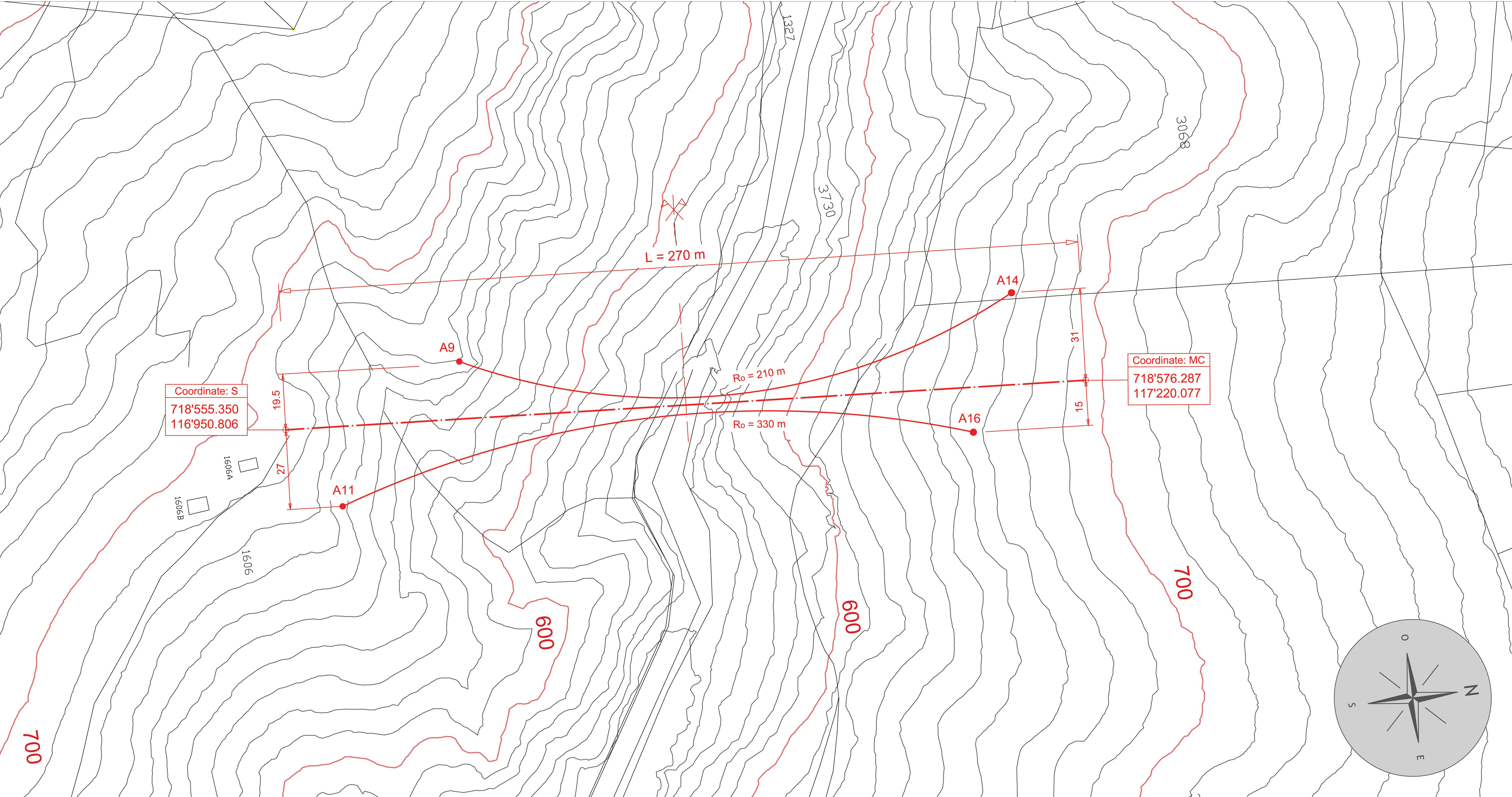 Plan de situation (Filippini &amp; Partner Ingegneria SA)