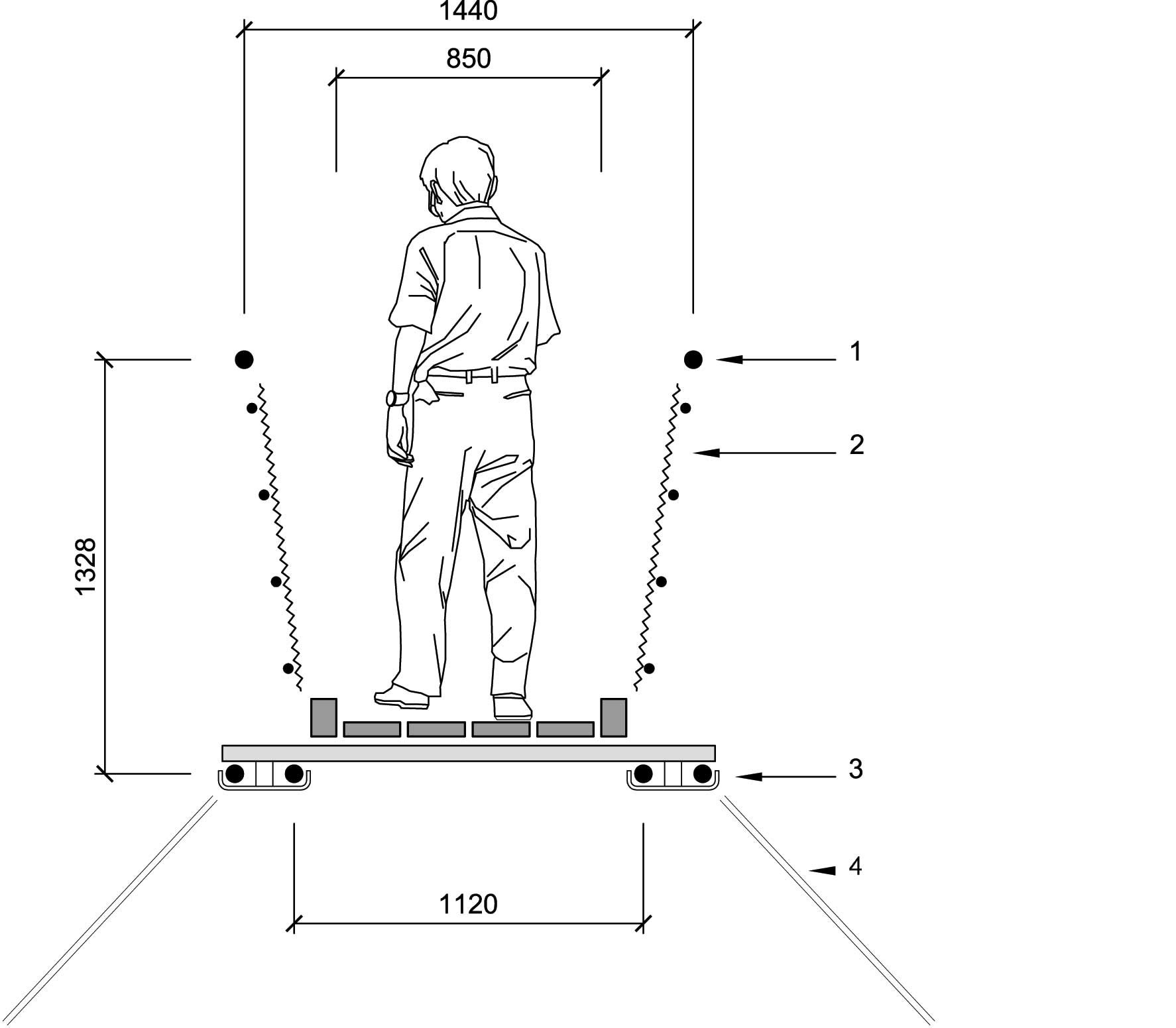 Section transversale (Filippini &amp; Partner Ingegneria SA)