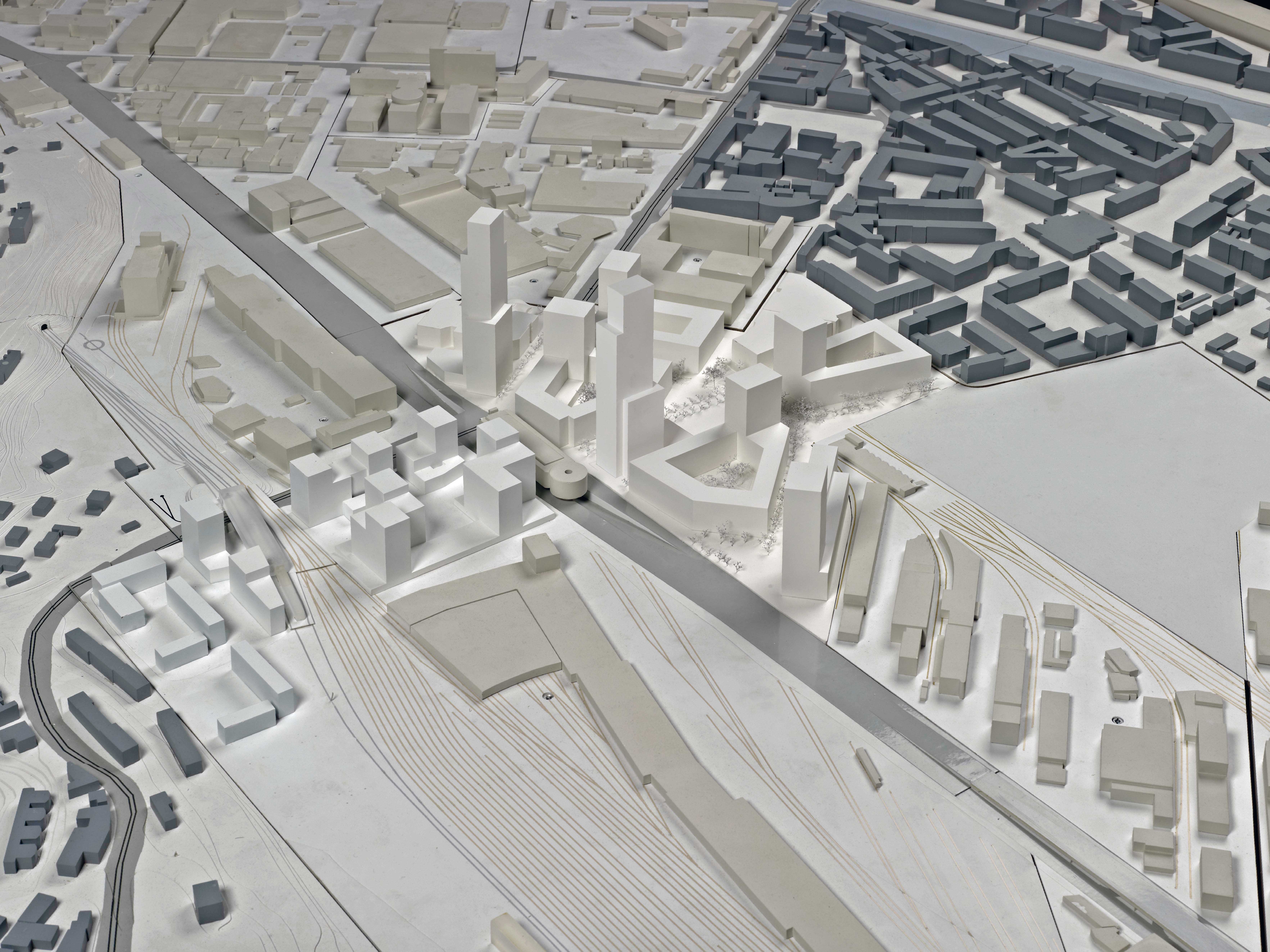 Maquette, 3e degré?: première étape du projet (Doc Pierre-Alain Dupraz architecte)