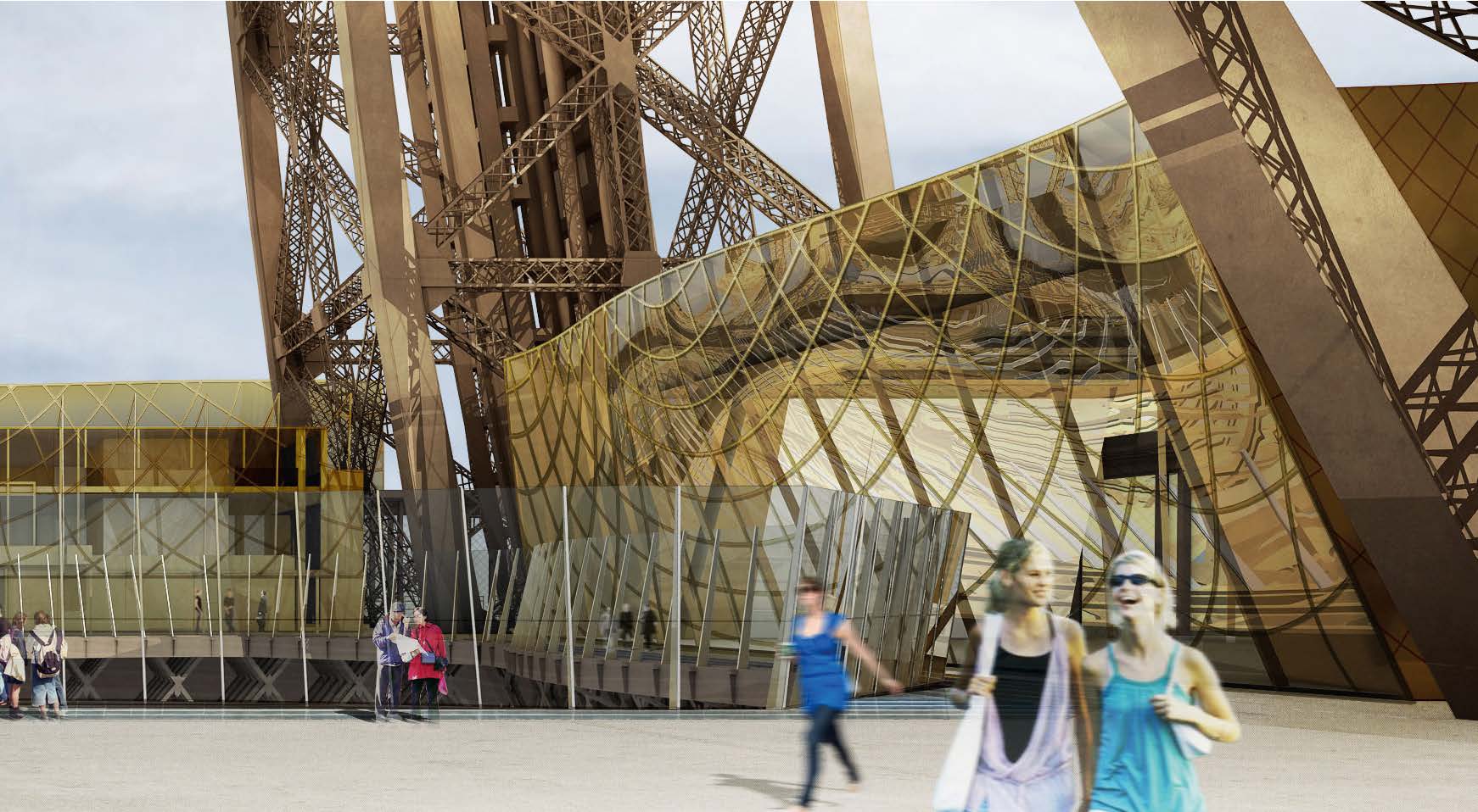 Evolution de la forme de la façade et du calepinage?: concours phase finale (fourni par les auteurs)