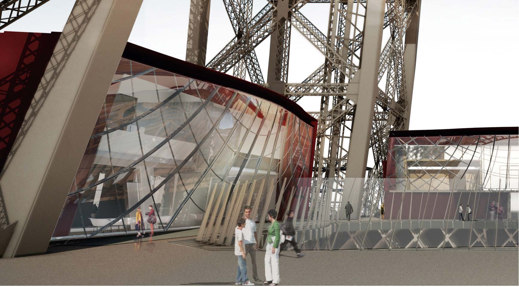 Evolution de la forme de la façade et du calepinage?: phase projet