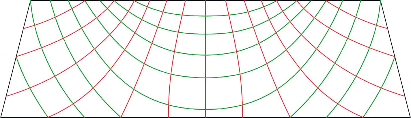Calepinage final intégrant les contraintes esthétiques, fonctionnelles et techniques (fourni par les auteurs)