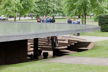Serpentine Gallery Pavilion 2012 Designed by Herzog &amp; de Meuron and Ai Weiwei � Herzog &amp; de Meuron and Ai Weiwei Image � 2012 Iwan Baan