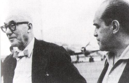 Le Corbusier et Oscar Niemeyer