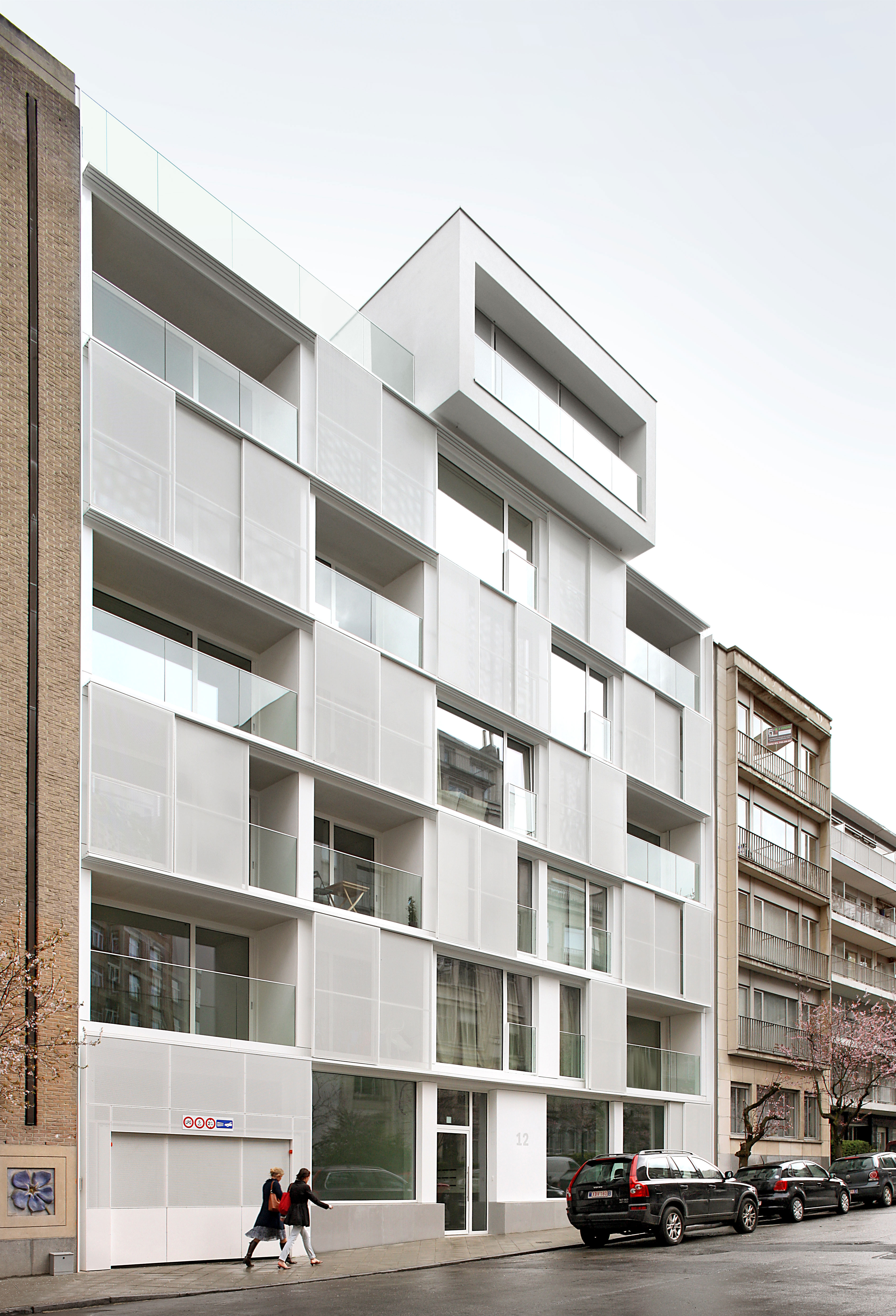 MDW ARCHITECTURE, passive residential and office building Ixelles, Belgium, 2012 (� Filip Dujardin) MDW ARCHITECTURE, passive residential and office building Ixelles, Belgium, 2012 (� Filip Dujardin)