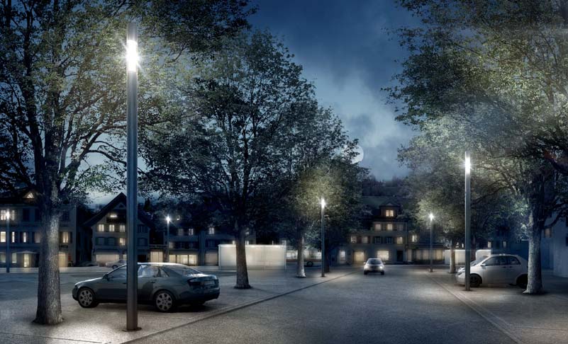 Le projet lauréat eglifisch de l'équipe zurichoise Andreas Geser, Planwerkstadt et Heierli