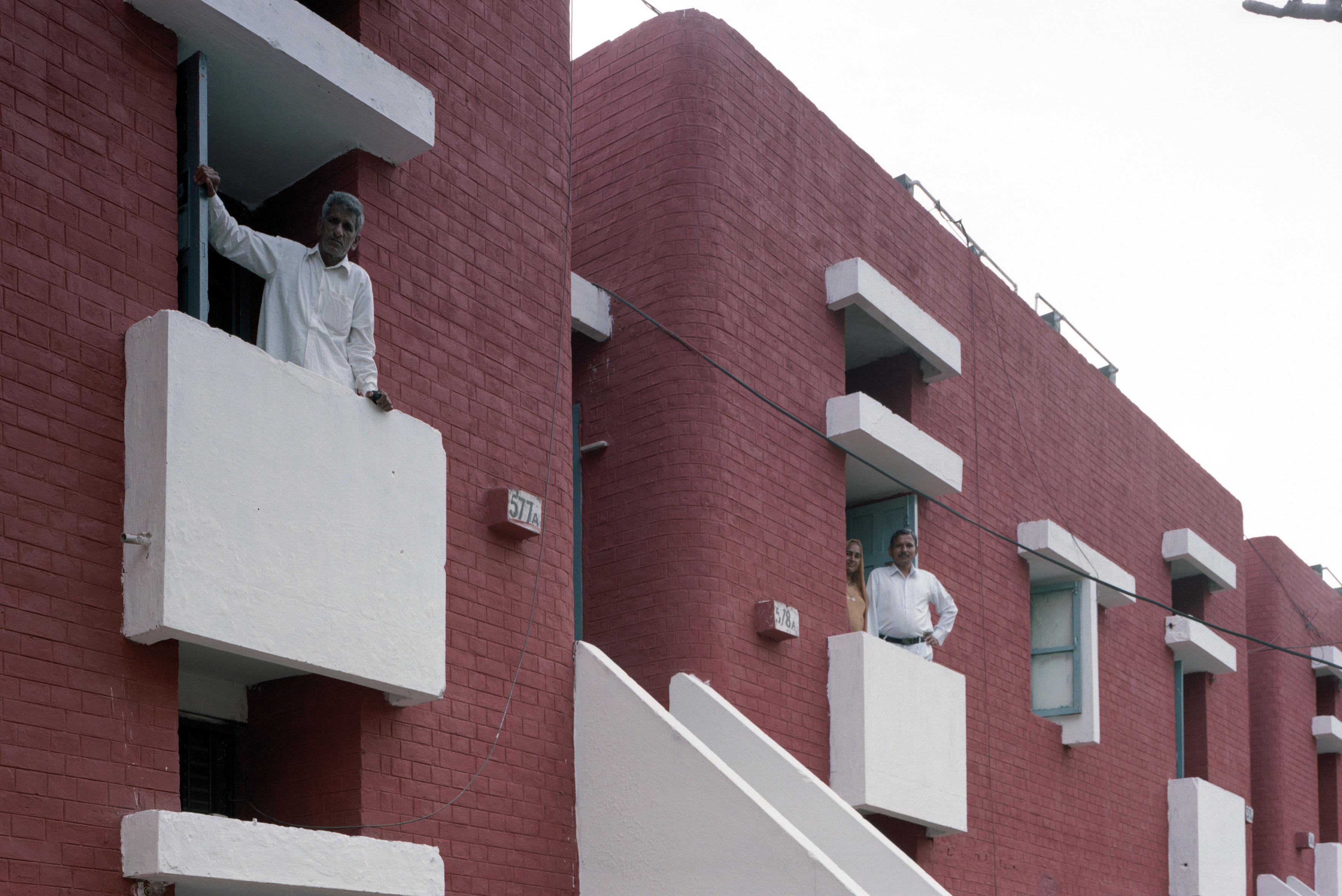 Chandigarh, mars 2013. Pierre Jeanneret, maison de type 13-J, secteur 19.