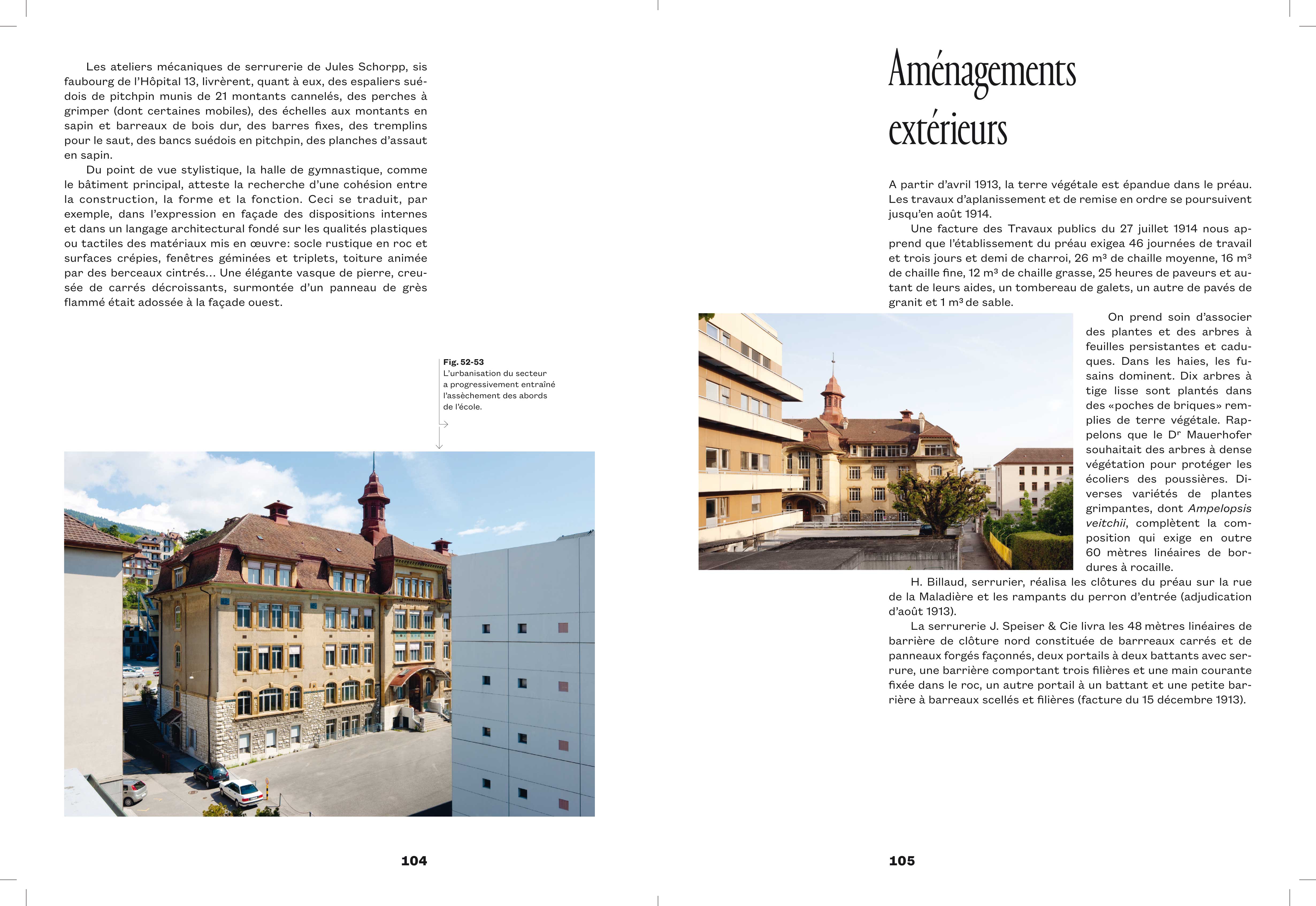 L’école de la Maladière. Chronique d’une dé/construction (Editions Attinger, Hauterive)