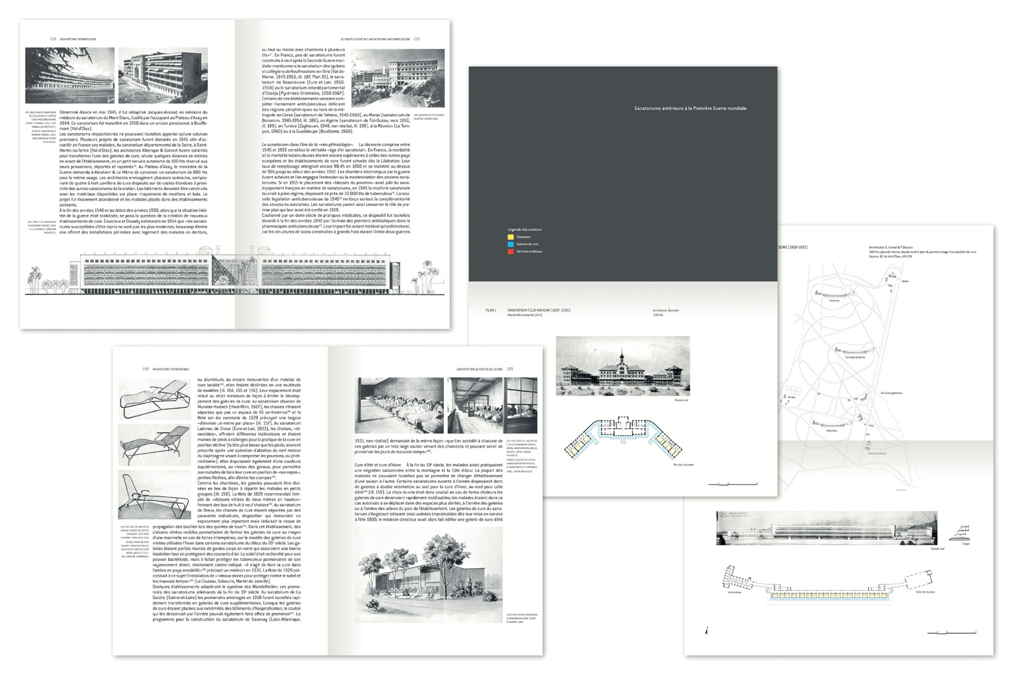 Architecture thérapeutique. Histoire des sanatoriums en France (1900-1945) (M?tisPresses)
