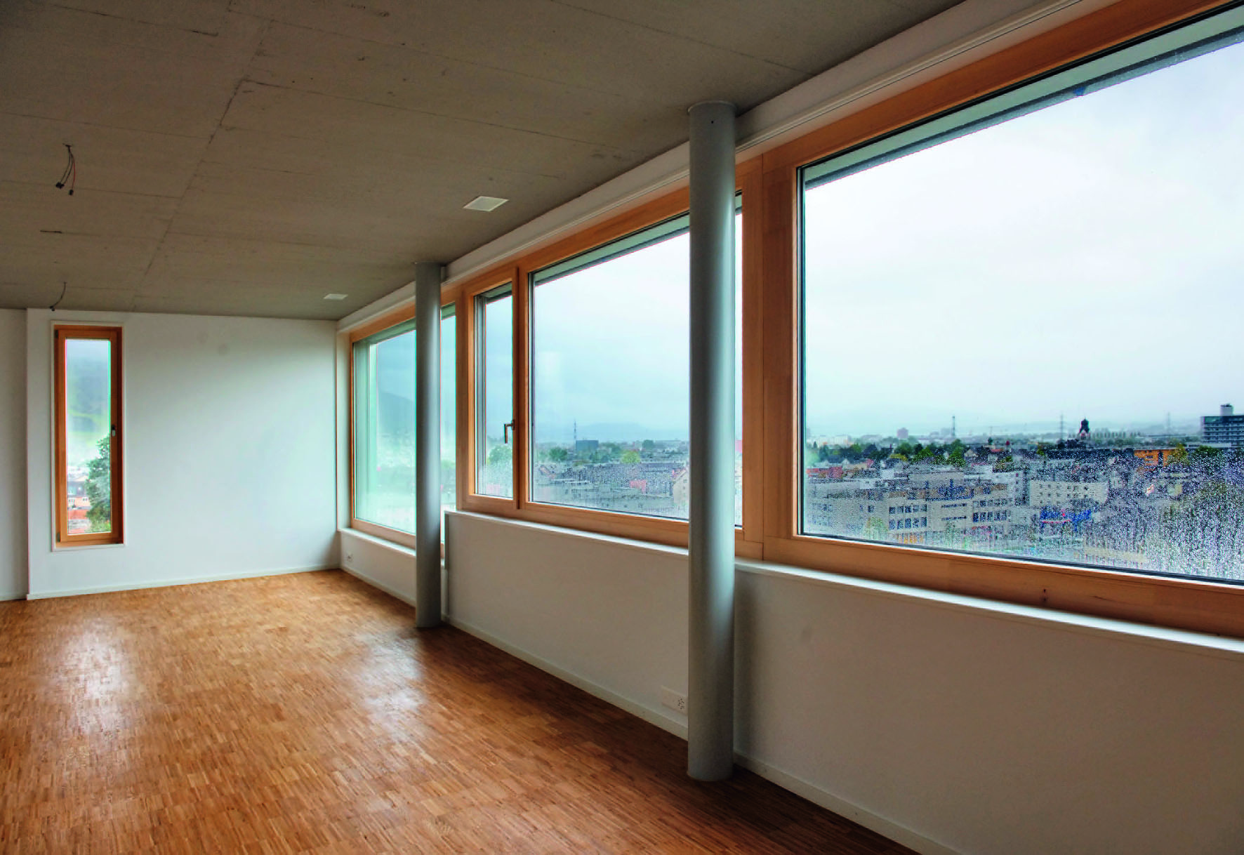 Aussicht aus einer der Wohnungen im Obergeschoss (Foto: cehphotographer)