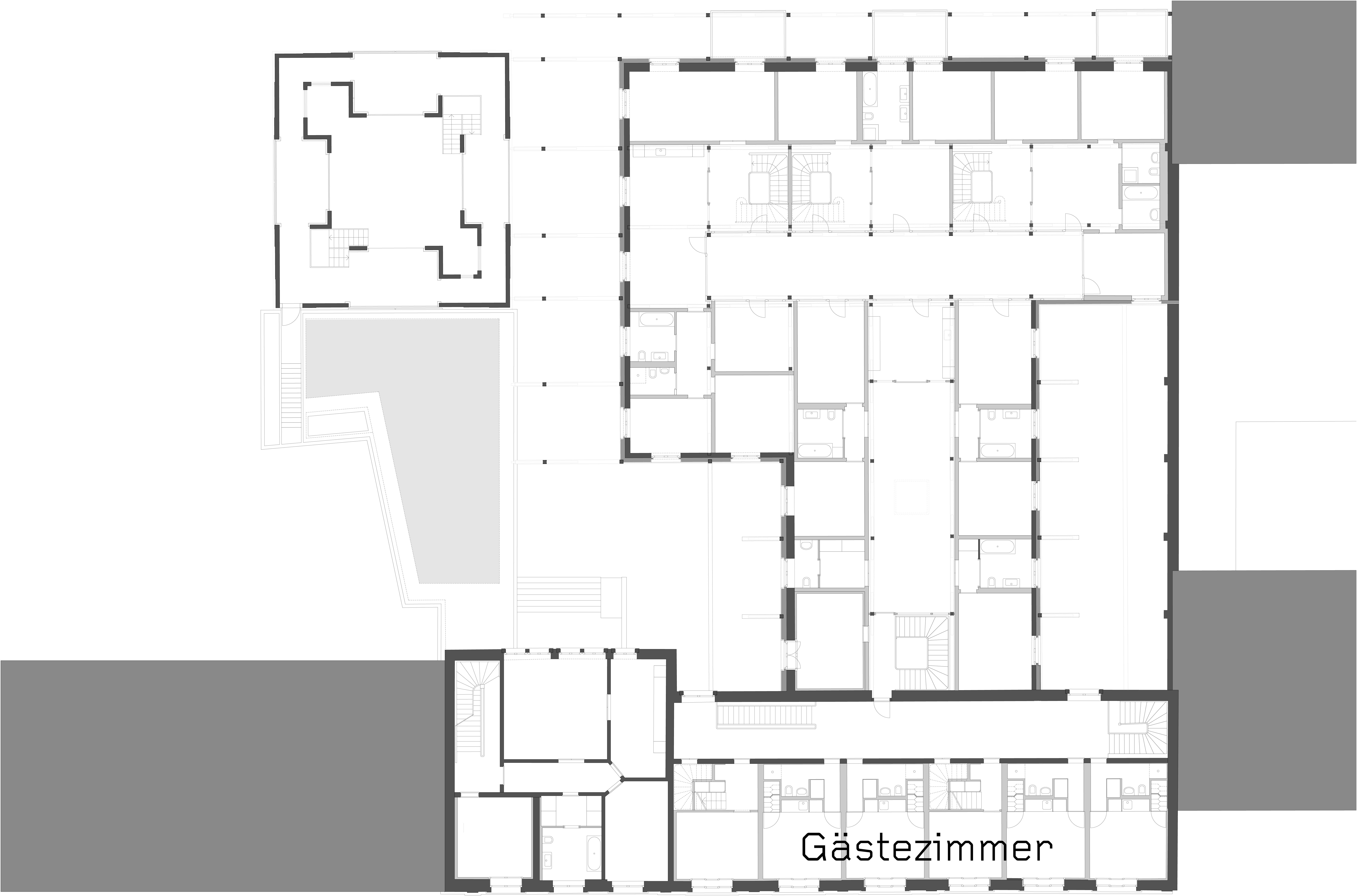 Grundriss 1. Obergeschoss (Plan: Buol?&amp;?Zünd Architekten)