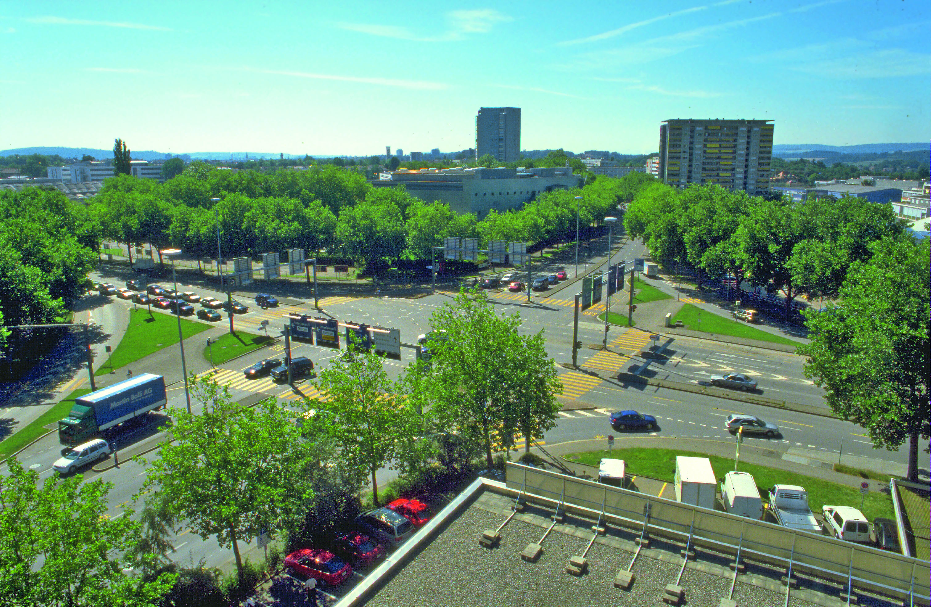 Verkehrssituation Wankdorfplatz vor dem Umbau
