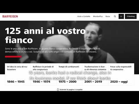 Preview image for the video "L'architettura responsabile di una banca di prossimità - video intervista ad Antonino Accardo".