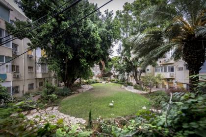 Der genossenschaftliche Garten (hier in der Frishman Street) funktioniert gestern wie heute.