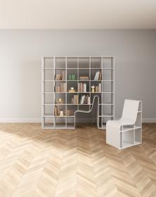 Alias «Bookchair» von Sou Fujimoto Alias «Bookchair» von Sou Fujimoto