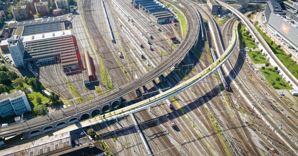 Landschaftsbrücke Fussgänger-/Veloverbindung Kreis 4–5