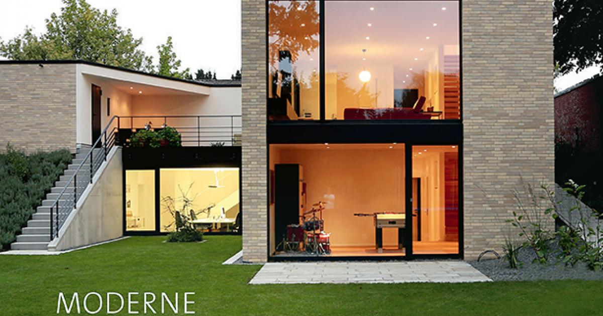 Moderne Einfamilienhäuser aus Backstein | Espazium