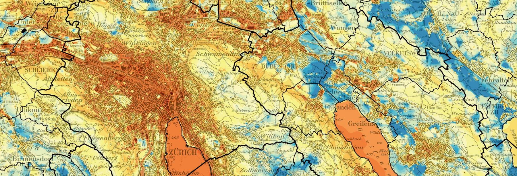 Plan: Kanton Zürich, AWEL