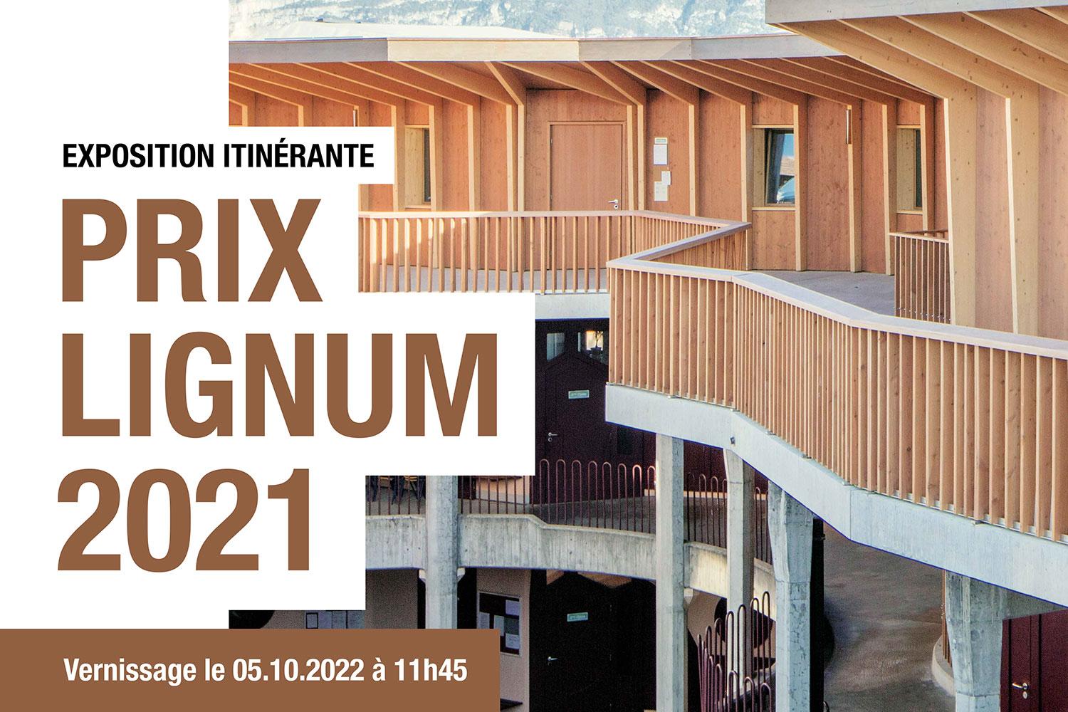 Prix Lignum 2021, Genève, 4 au 21 octobre 2022
