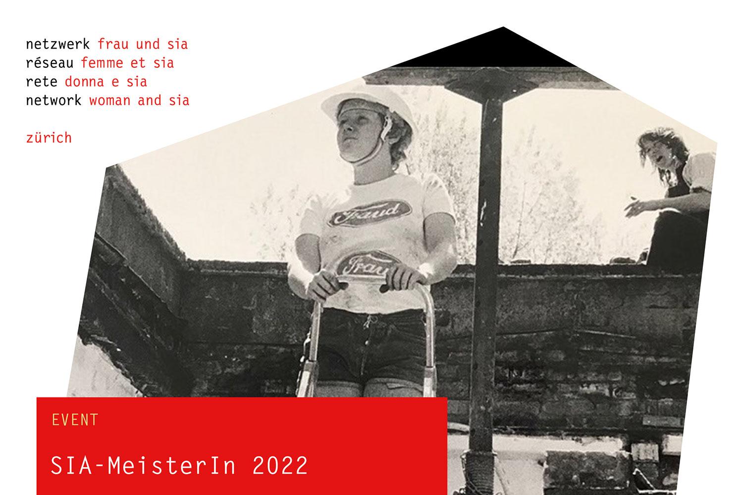Die SIA-Meisterin 2022, Zürich, 7.12.22