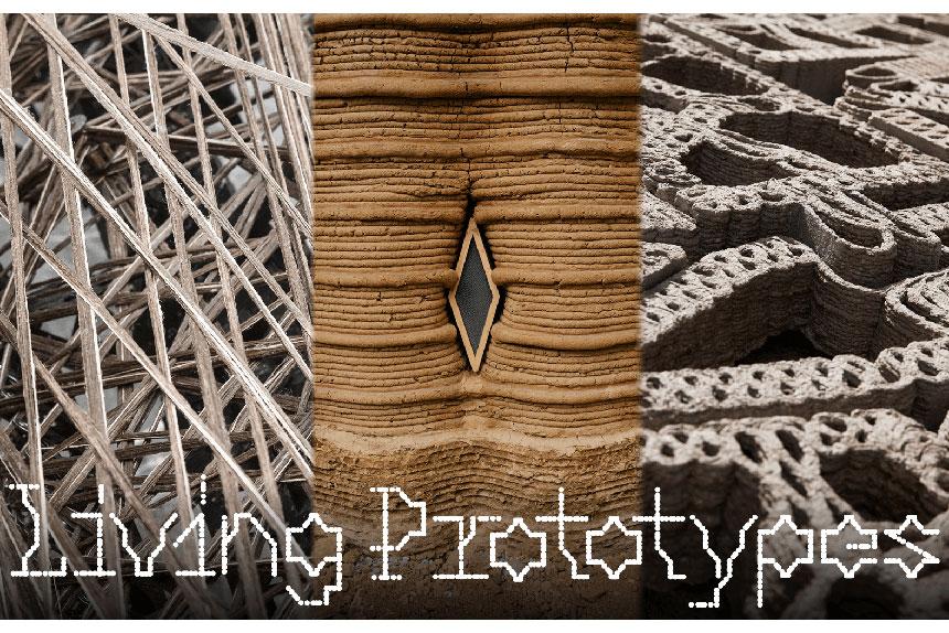 Living Prototypes - Digitales Bauen mit Biomaterialien, Berlin, 9. Dezember 2022 - 25. Januar 2023