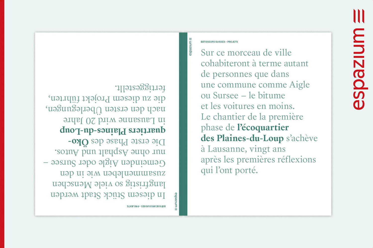 Booklaunch | Bâtisseurs suisses - Écoquartier des Plaines-du-Loup PPA1, Lausanne, 1er mars 2025