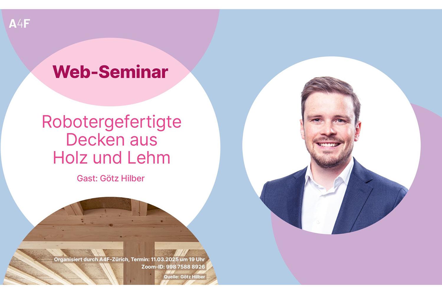 Robotergefertigte Decken aus Lehm und Holz, online, 11. März 2025