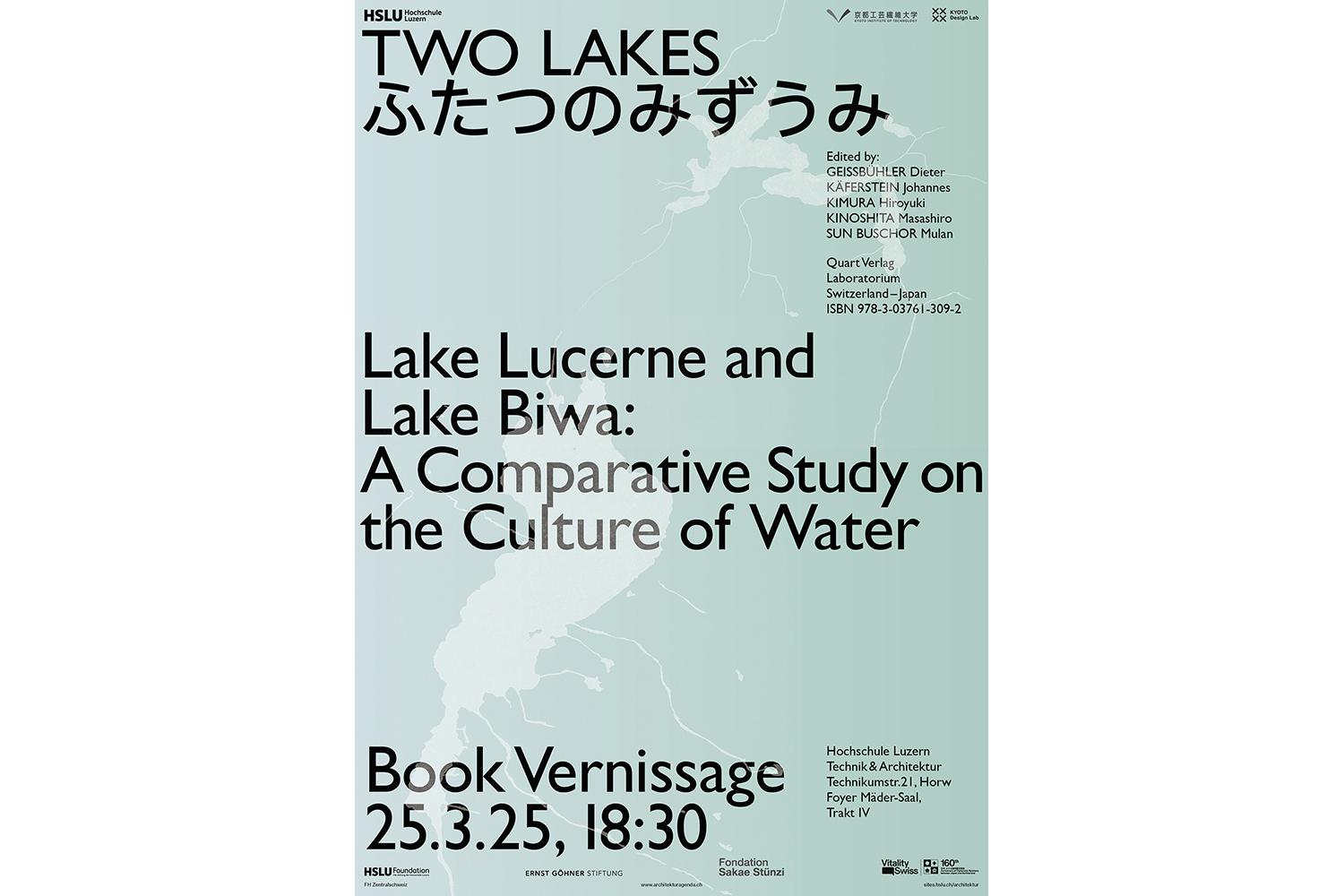 Cultures of Water | Two lakes - Lake Lucerne and Lake Biwa | Book Vernissage, Horw, 25. März 2025