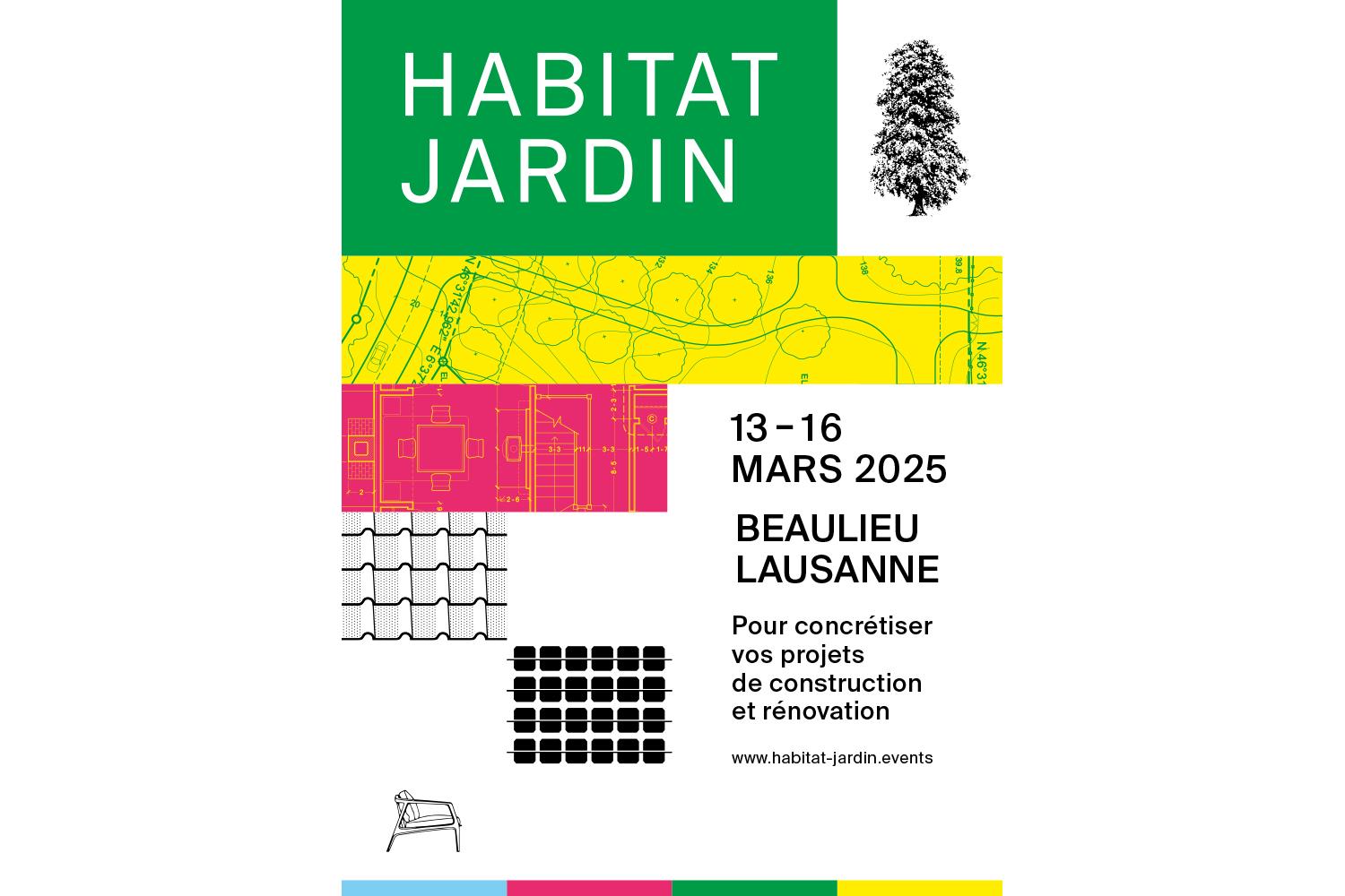 Habitat-Jardin 2025, Lausanne, du 13 au 16 mars 2025