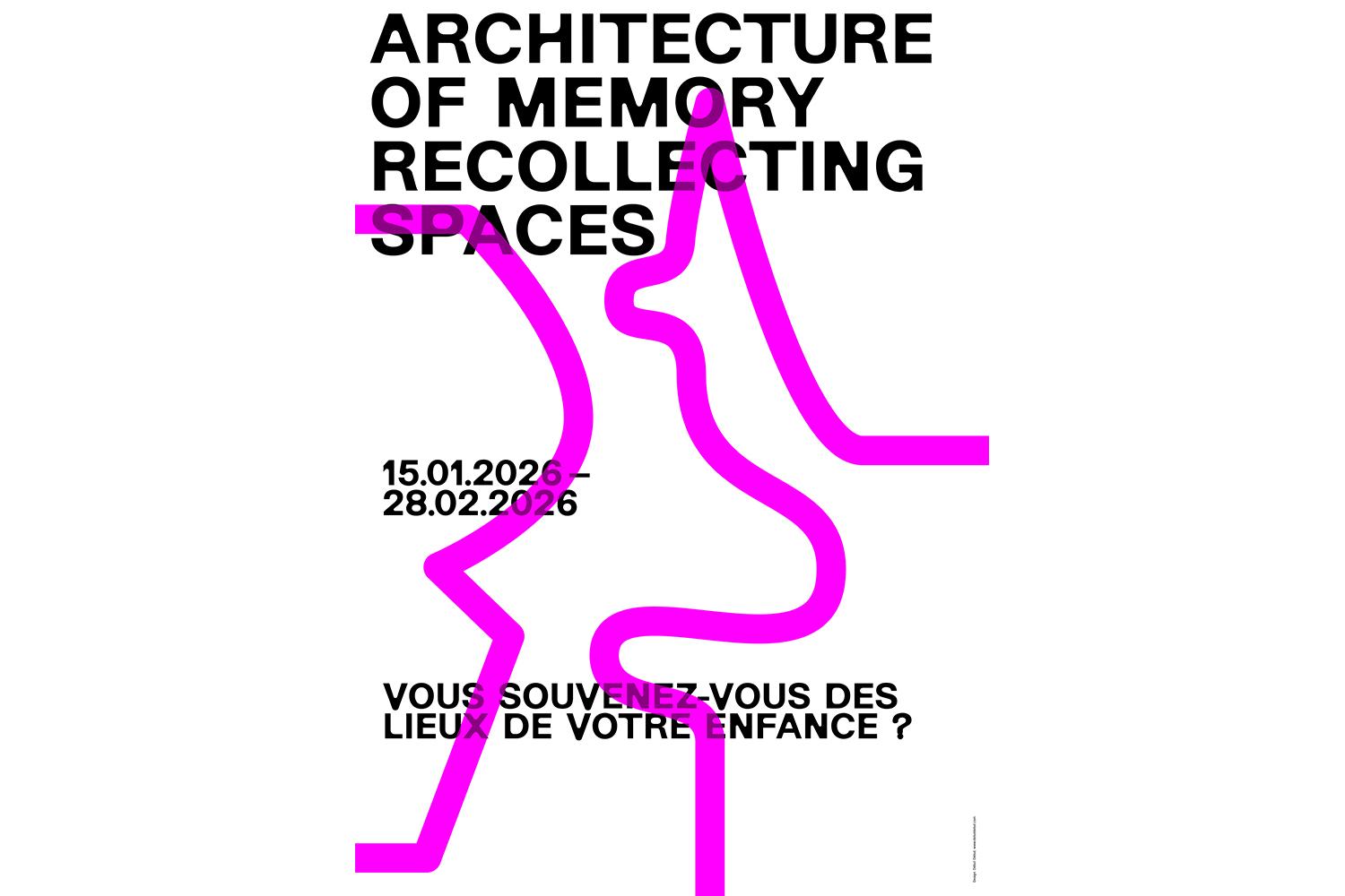 Architecture of Memory &agrave; Lausanne, du 15 janvier au 28 f&eacute;vrier 2026