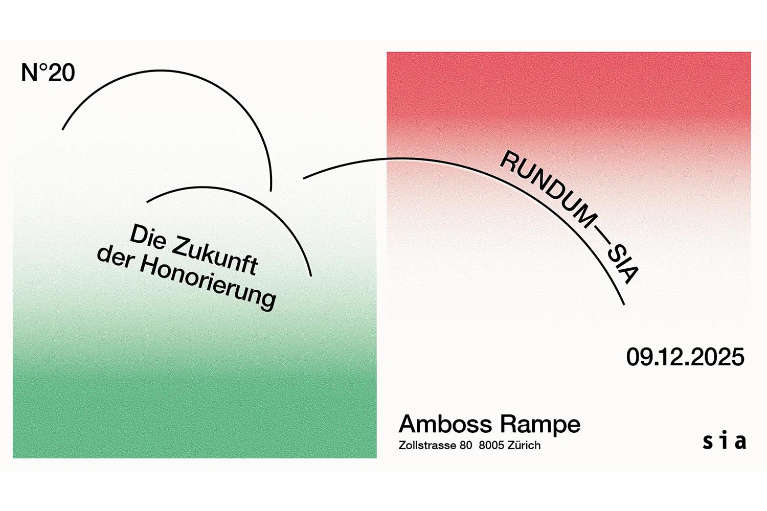 Rundum—SIA N°20 | Die Zukunft der Honorierung, Zürich, 9. Dezember 2025